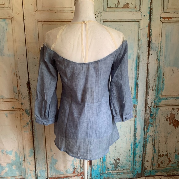 Floral lace top blouse - Picture 2 of 4